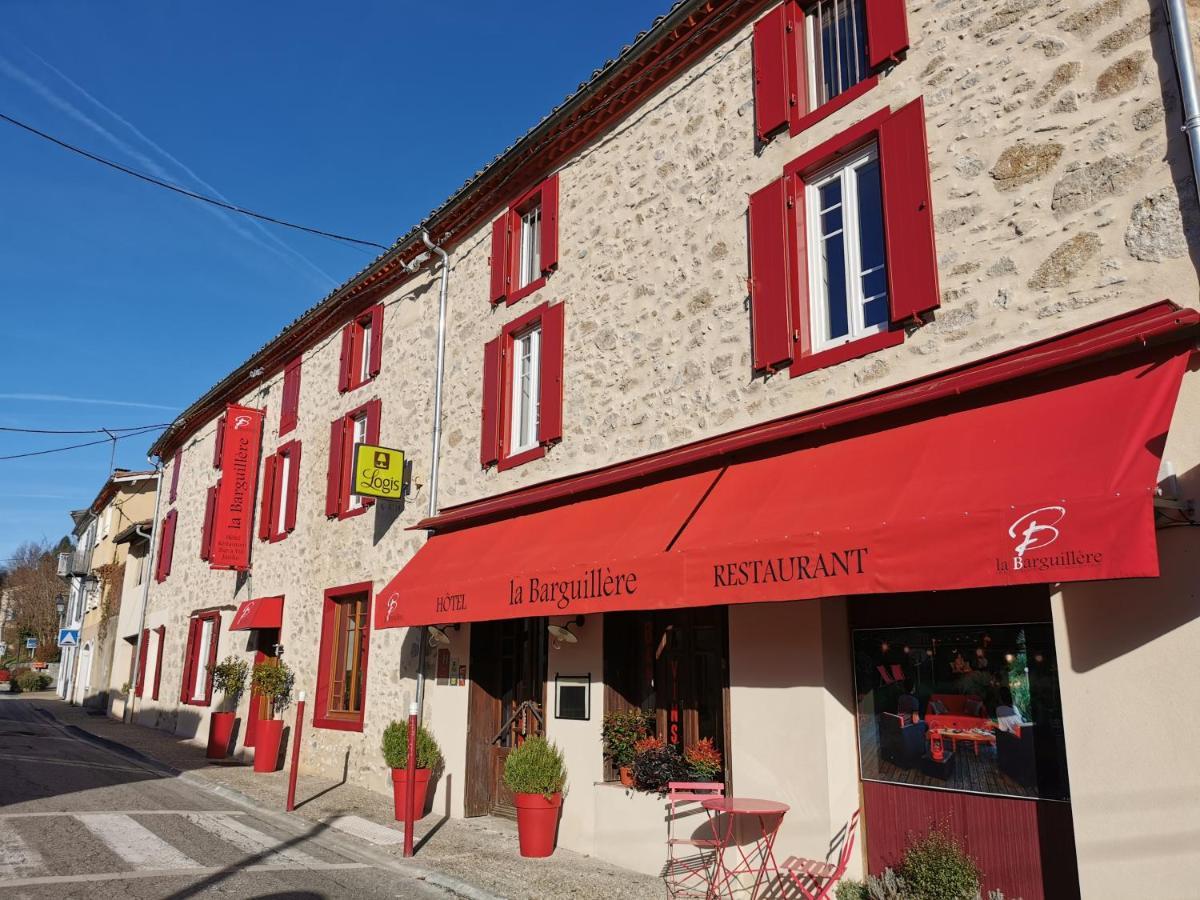 Logis Hotel Restaurant La Barguillere Saint-Pierre-de-Rivière Eksteriør billede